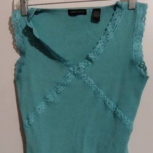 Vintage Valerie Stevens Silk Tank Top Size M